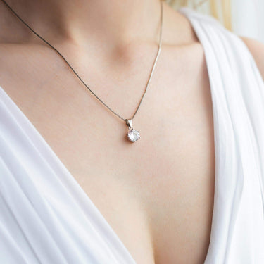 Silver Classic Necklace - Silver Necklace Women - Women's Necklace Necklace Brother & Sisters